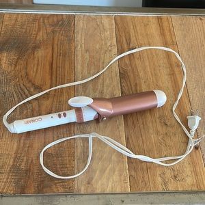 Conair curling iron 1.5 inch rose gold double ceramic